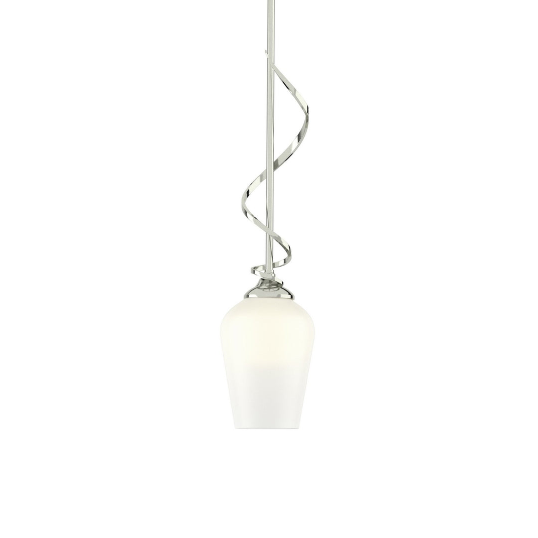 Flora One Light Mini Pendant in Sterling - available from The Lighting Shoppe, trusted by Canadian homeowners