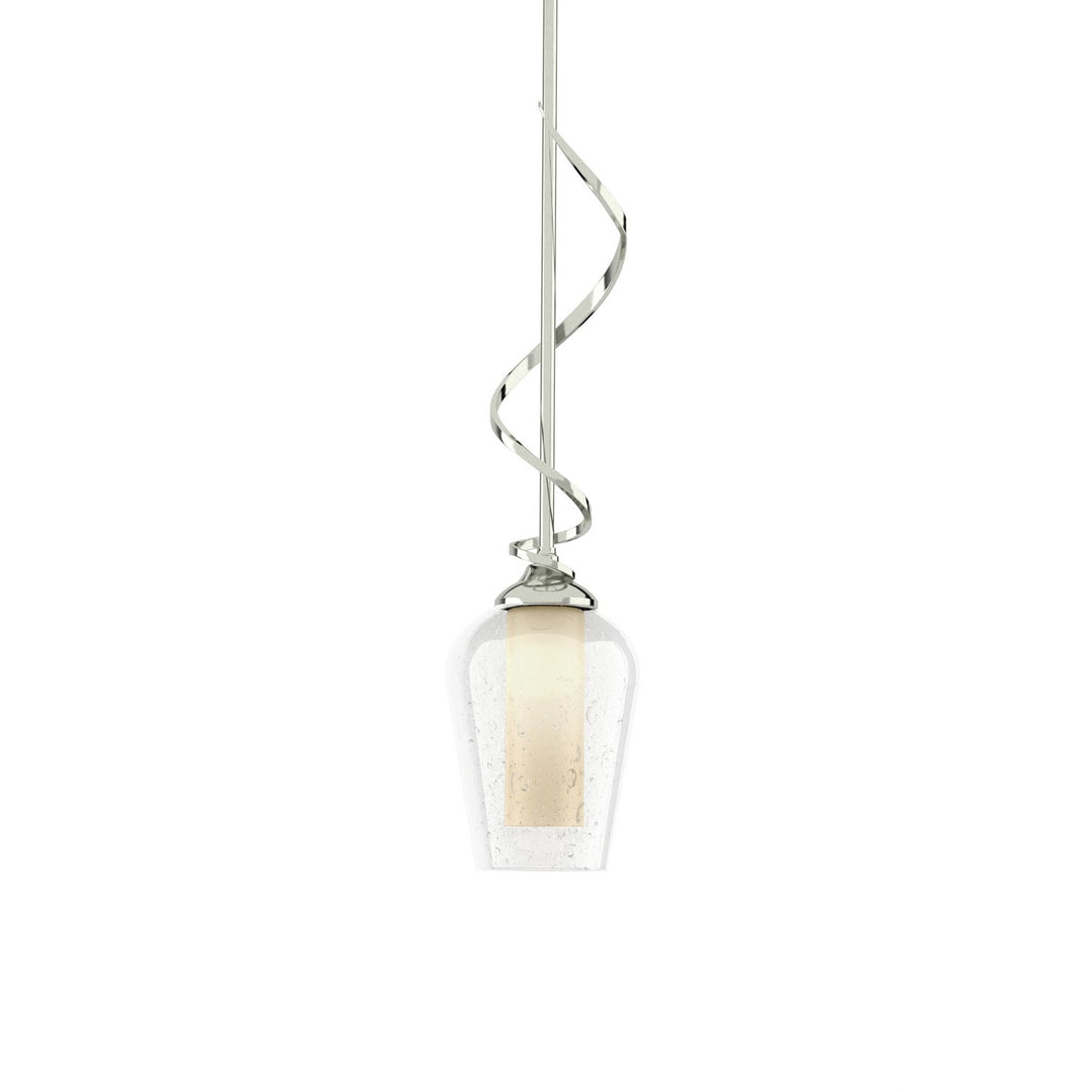 Flora One Light Mini Pendant in Sterling - available from The Lighting Shoppe, trusted by Canadian homeowners