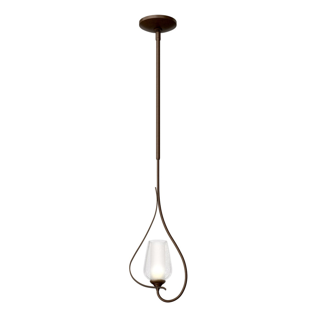 Flora One Light Mini Pendant in Bronze - available from The Lighting Shoppe, trusted by Canadian homeowners