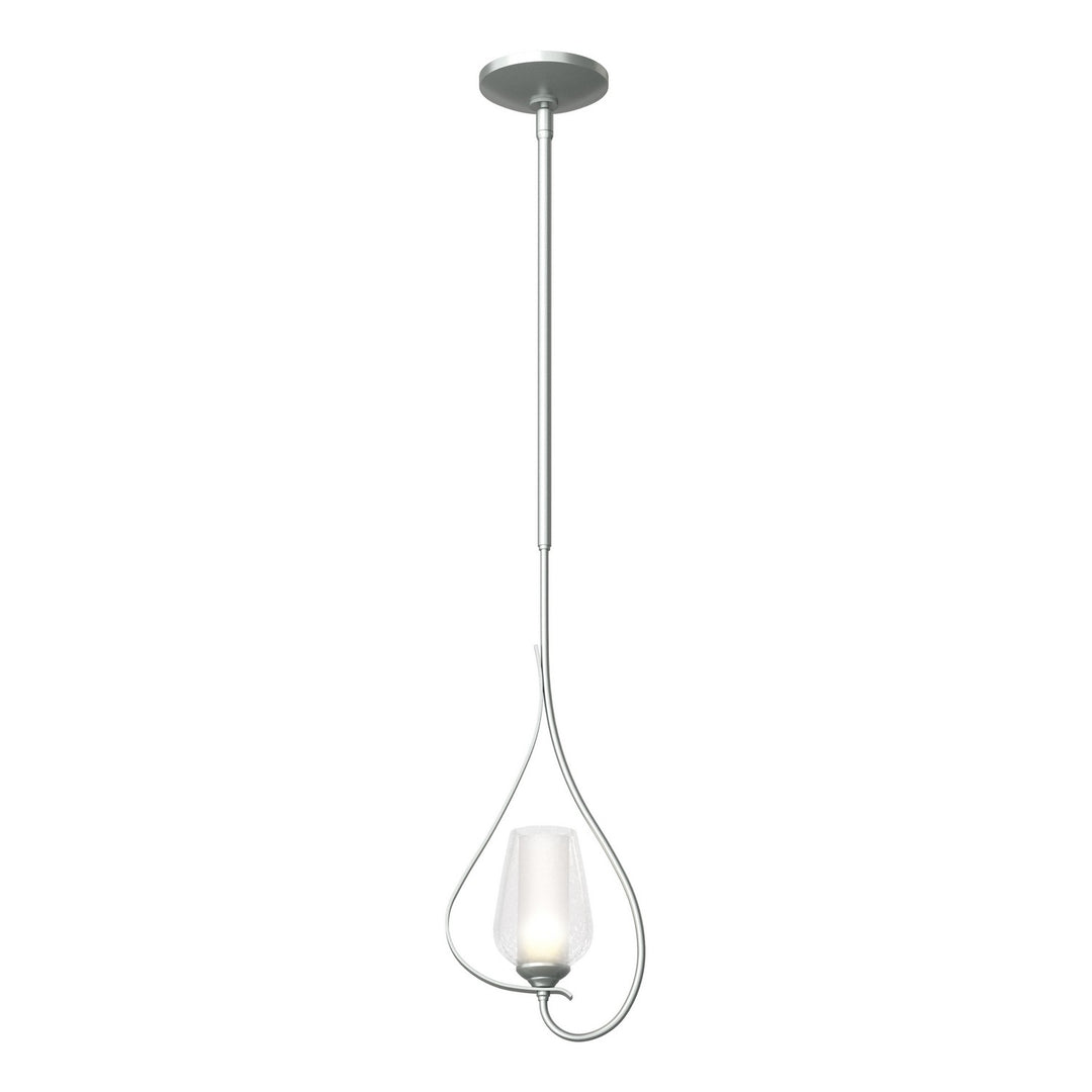 Flora One Light Mini Pendant in Vintage Platinum - available from The Lighting Shoppe, trusted by Canadian homeowners