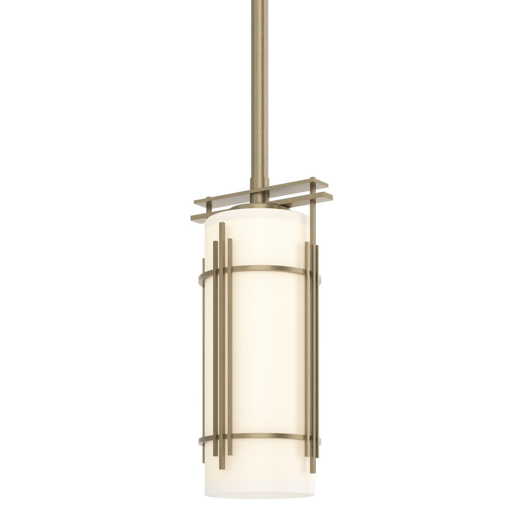 Paralline One Light Mini Pendant in Soft Gold - available from The Lighting Shoppe, trusted by Canadian homeowners
