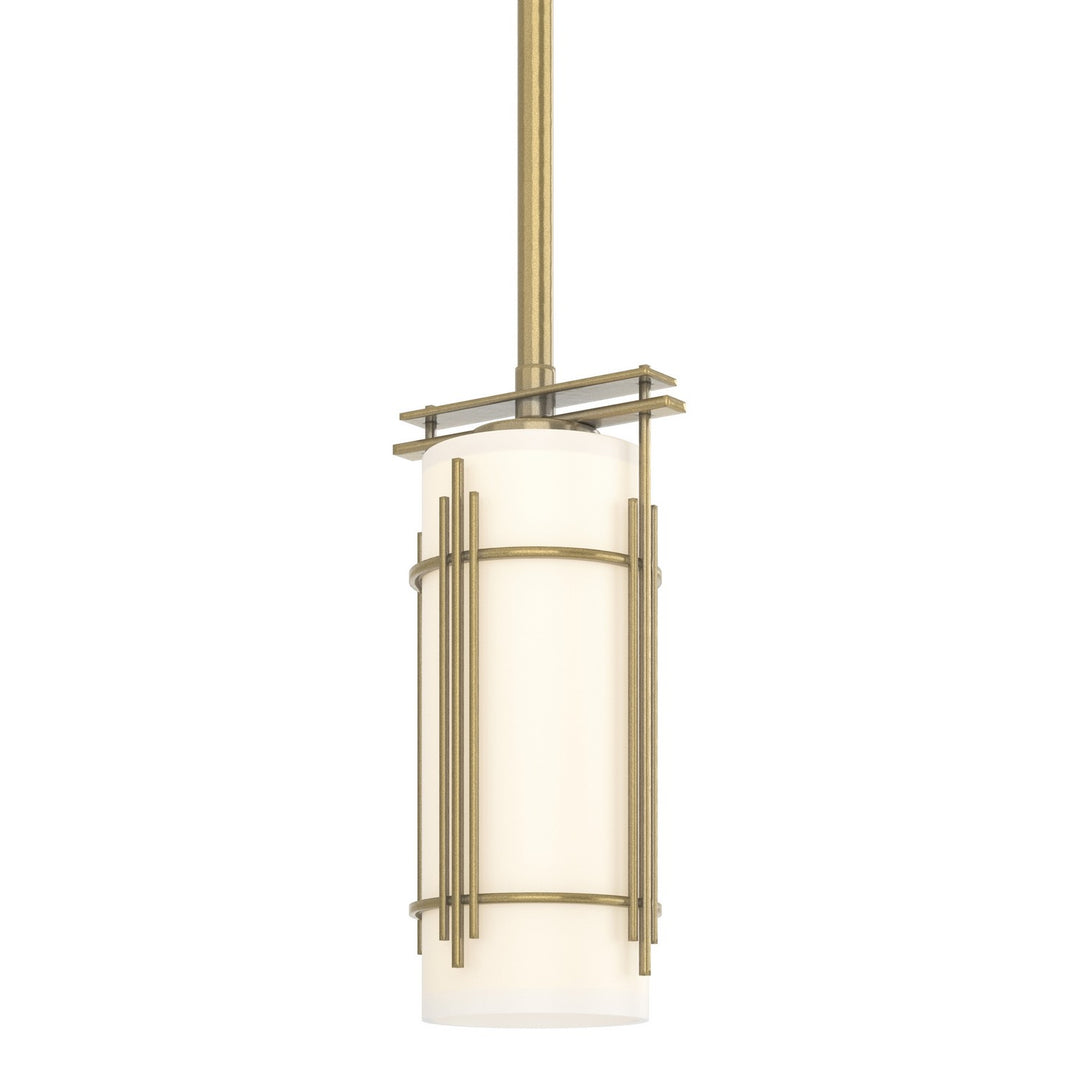 Paralline One Light Mini Pendant in Modern Brass - available from The Lighting Shoppe, trusted by Canadian homeowners