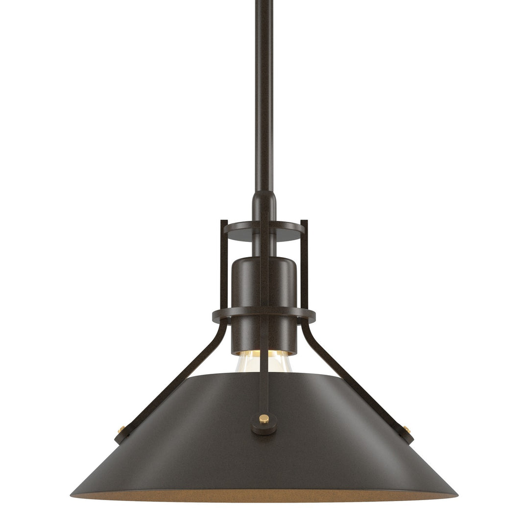 Henry One Light Mini Pendant in Bronze - available from The Lighting Shoppe, trusted by Canadian homeowners