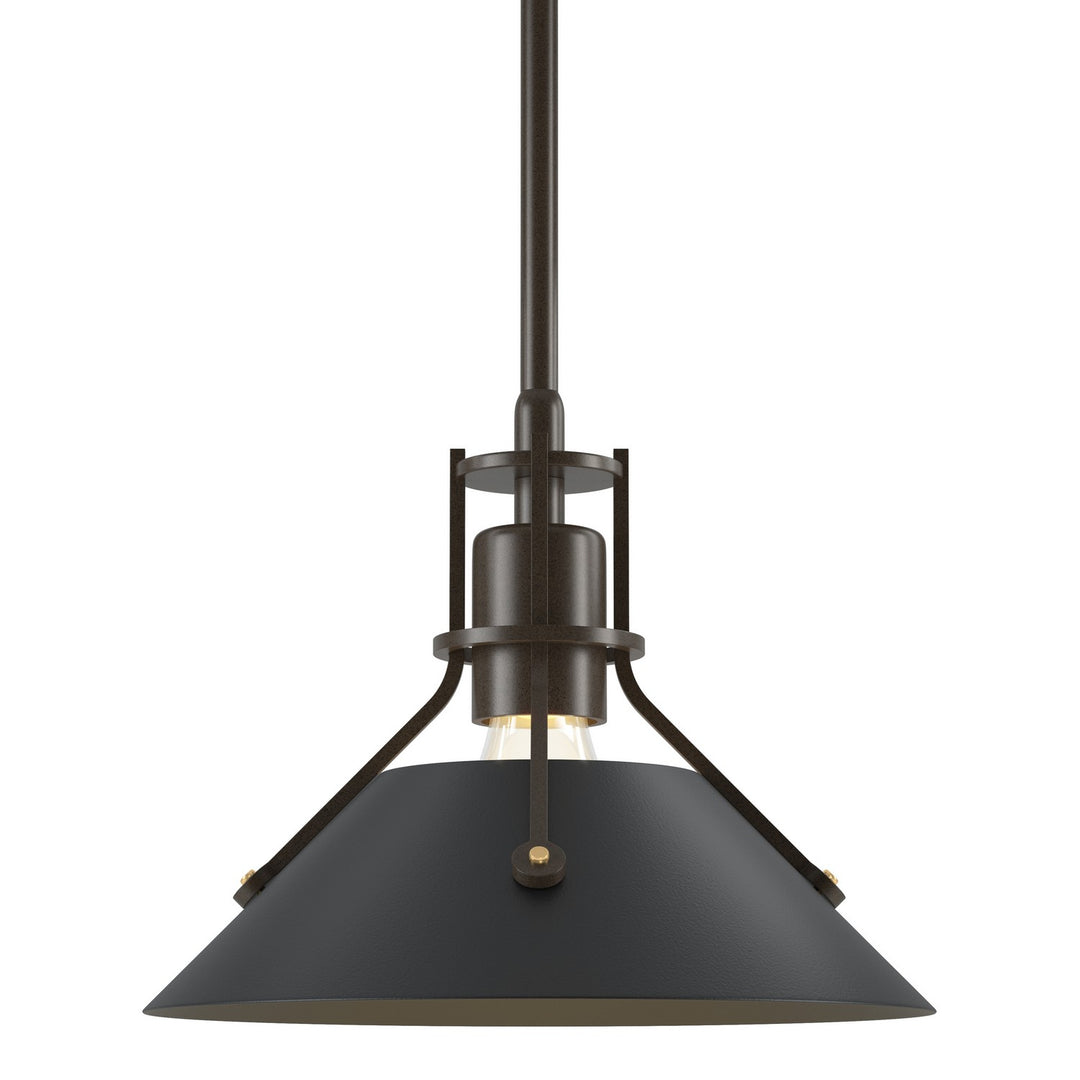 Henry One Light Mini Pendant in Bronze - available from The Lighting Shoppe, trusted by Canadian homeowners