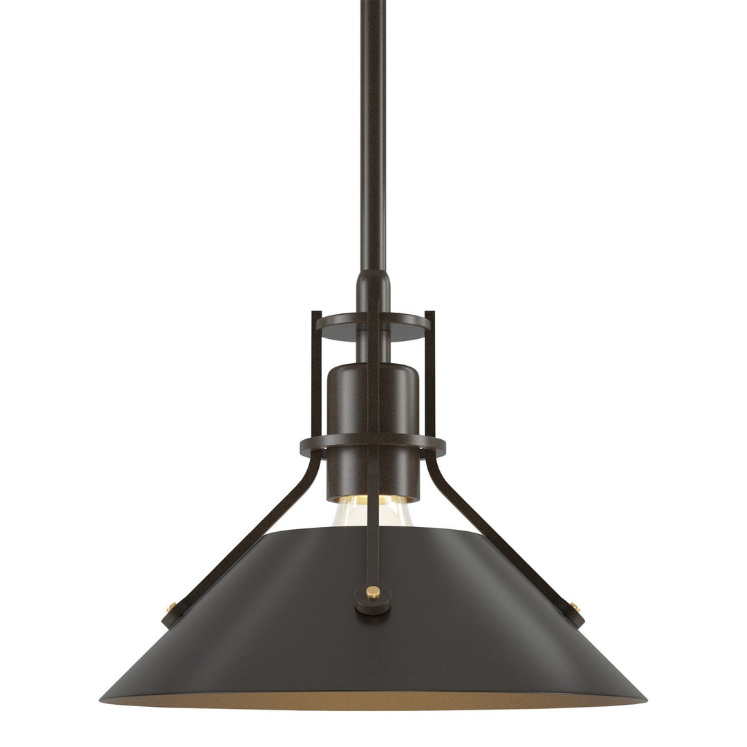 Henry One Light Mini Pendant in Bronze - available from The Lighting Shoppe, trusted by Canadian homeowners