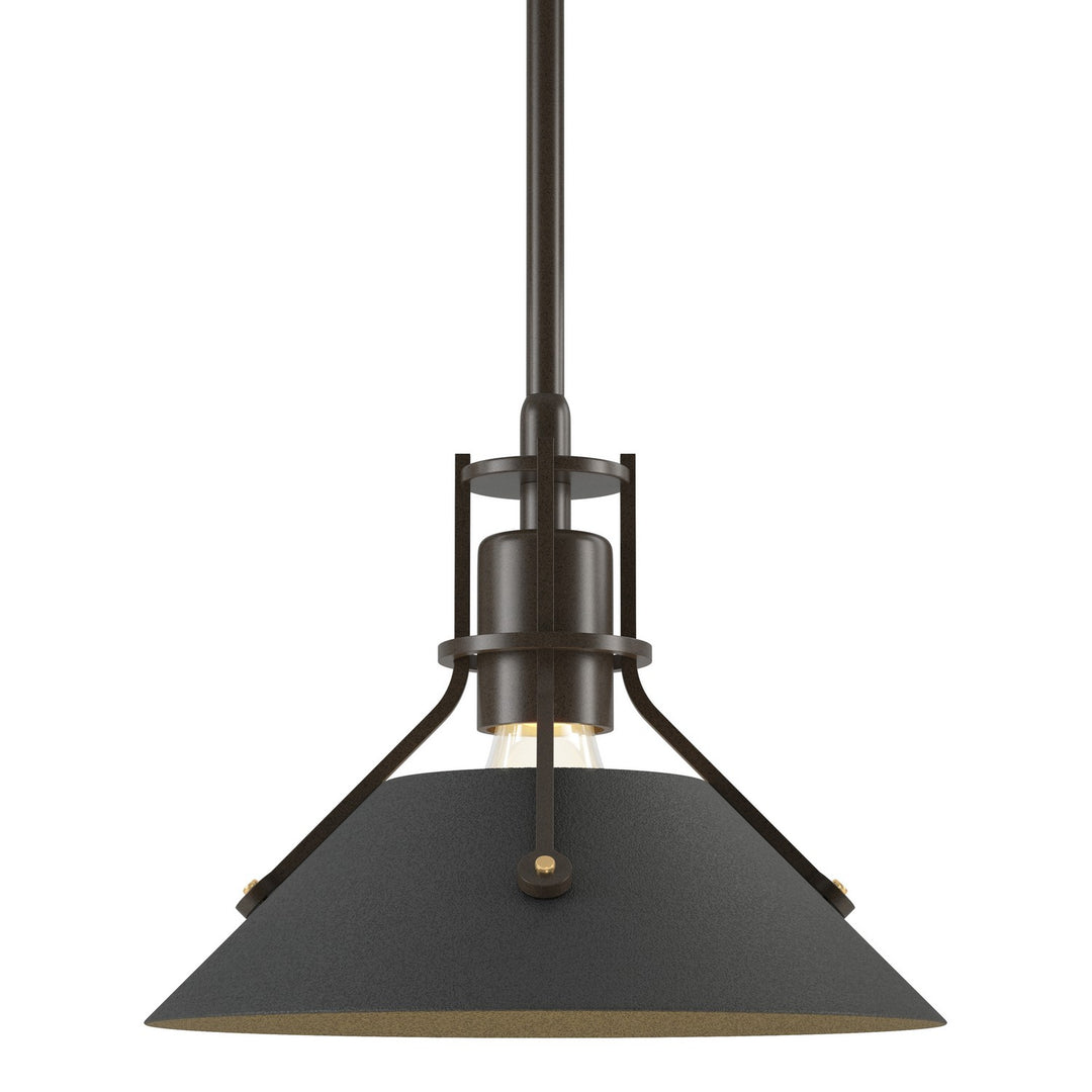 Henry One Light Mini Pendant in Bronze - available from The Lighting Shoppe, trusted by Canadian homeowners