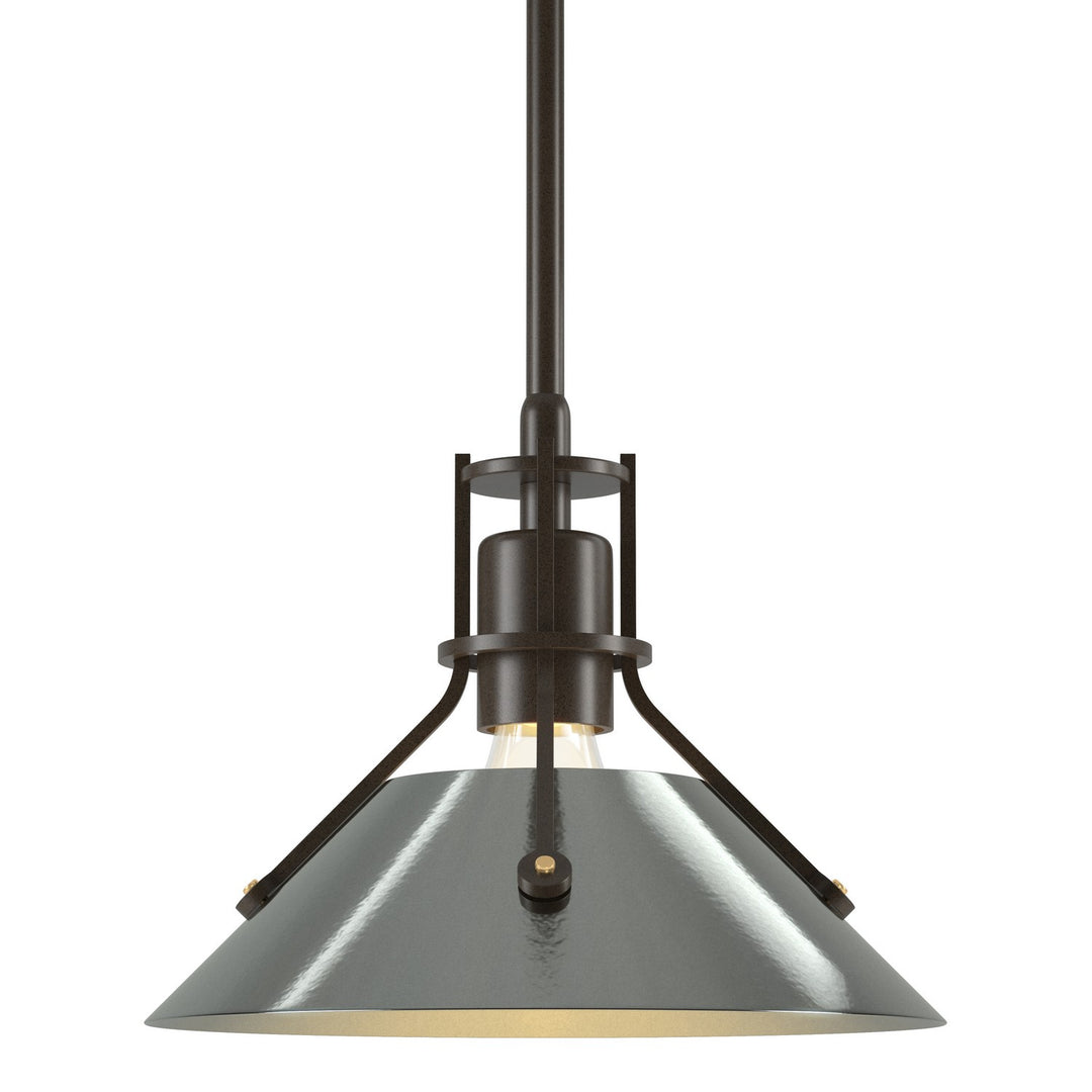 Henry One Light Mini Pendant in Bronze - available from The Lighting Shoppe, trusted by Canadian homeowners