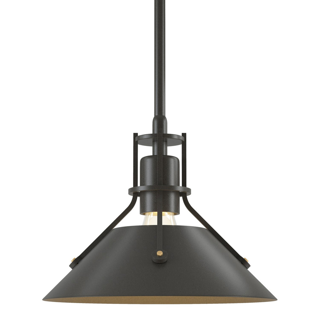 Henry One Light Mini Pendant in Dark Smoke - available from The Lighting Shoppe, trusted by Canadian homeowners