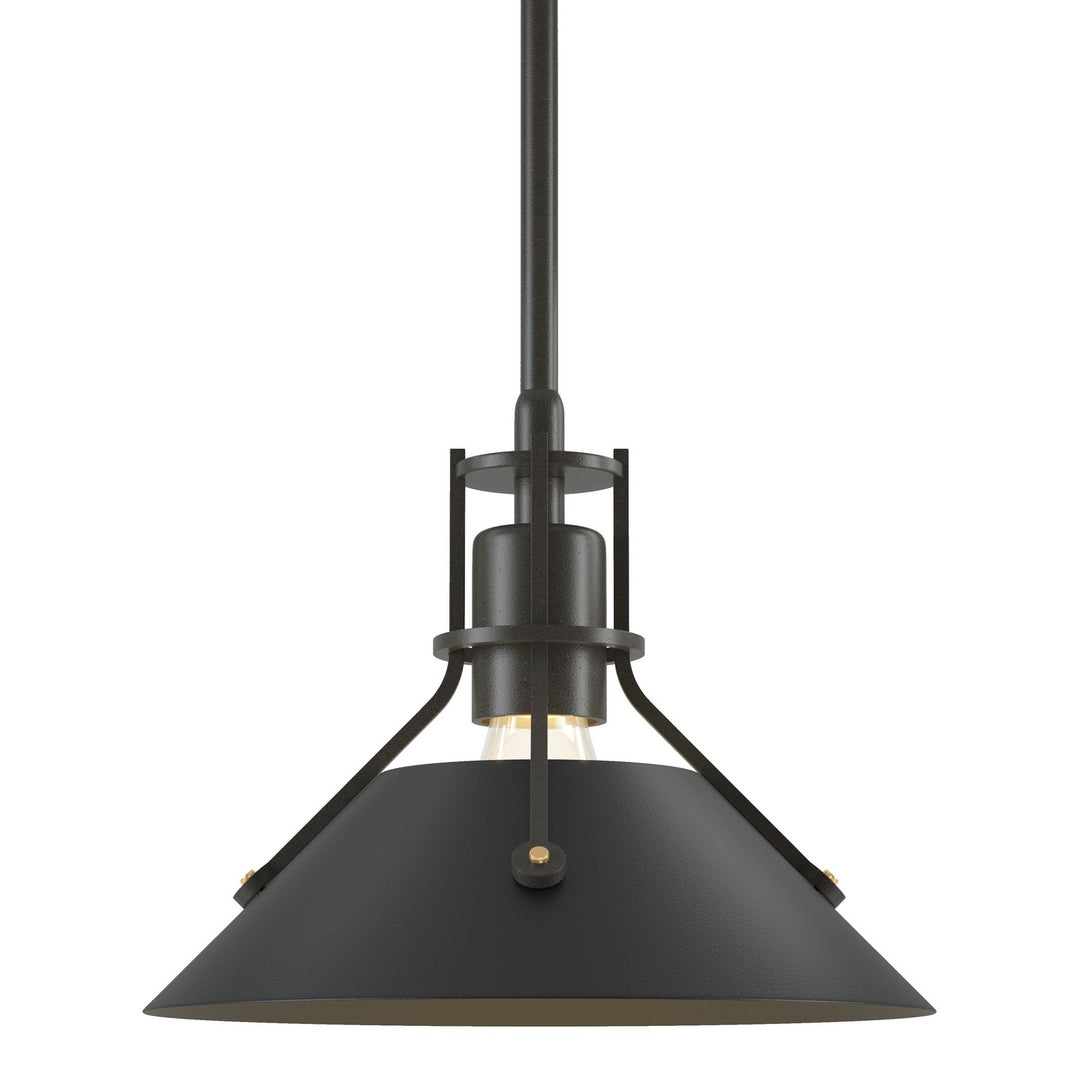 Henry One Light Mini Pendant in Dark Smoke - available from The Lighting Shoppe, trusted by Canadian homeowners