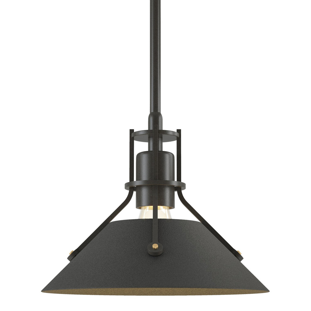 Henry One Light Mini Pendant in Dark Smoke - available from The Lighting Shoppe, trusted by Canadian homeowners