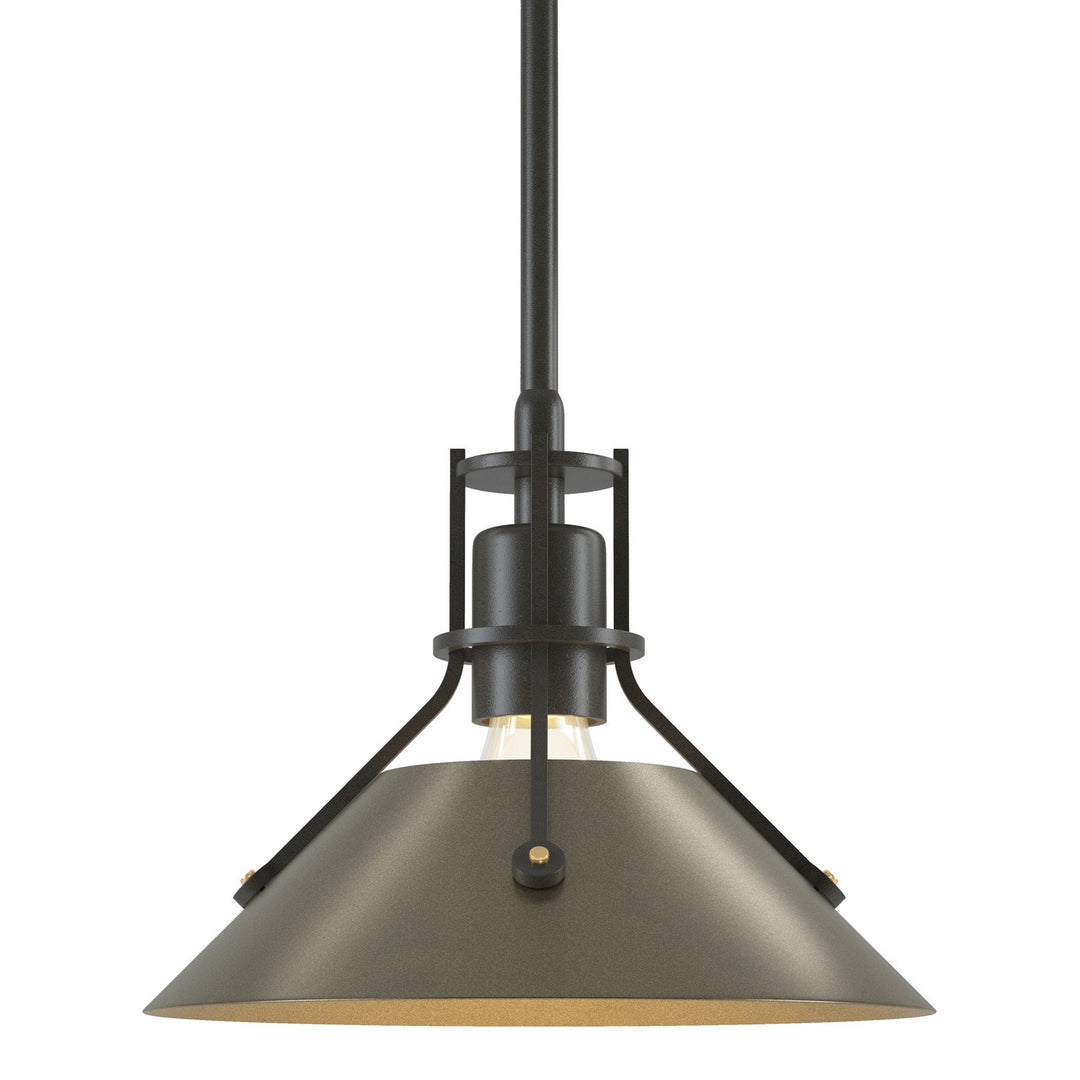 Henry One Light Mini Pendant in Dark Smoke - available from The Lighting Shoppe, trusted by Canadian homeowners