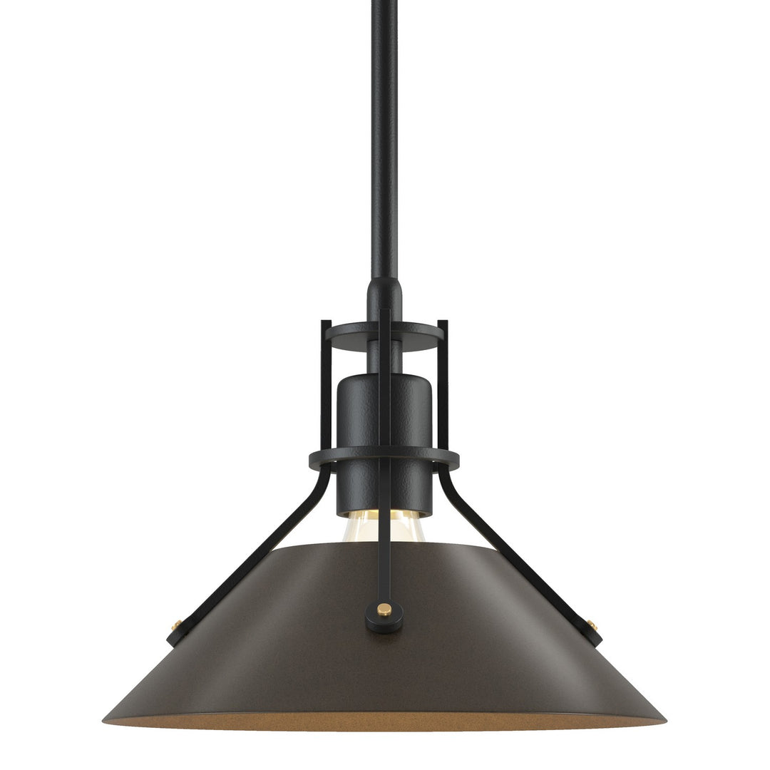 Henry One Light Mini Pendant in Black - available from The Lighting Shoppe, trusted by Canadian homeowners
