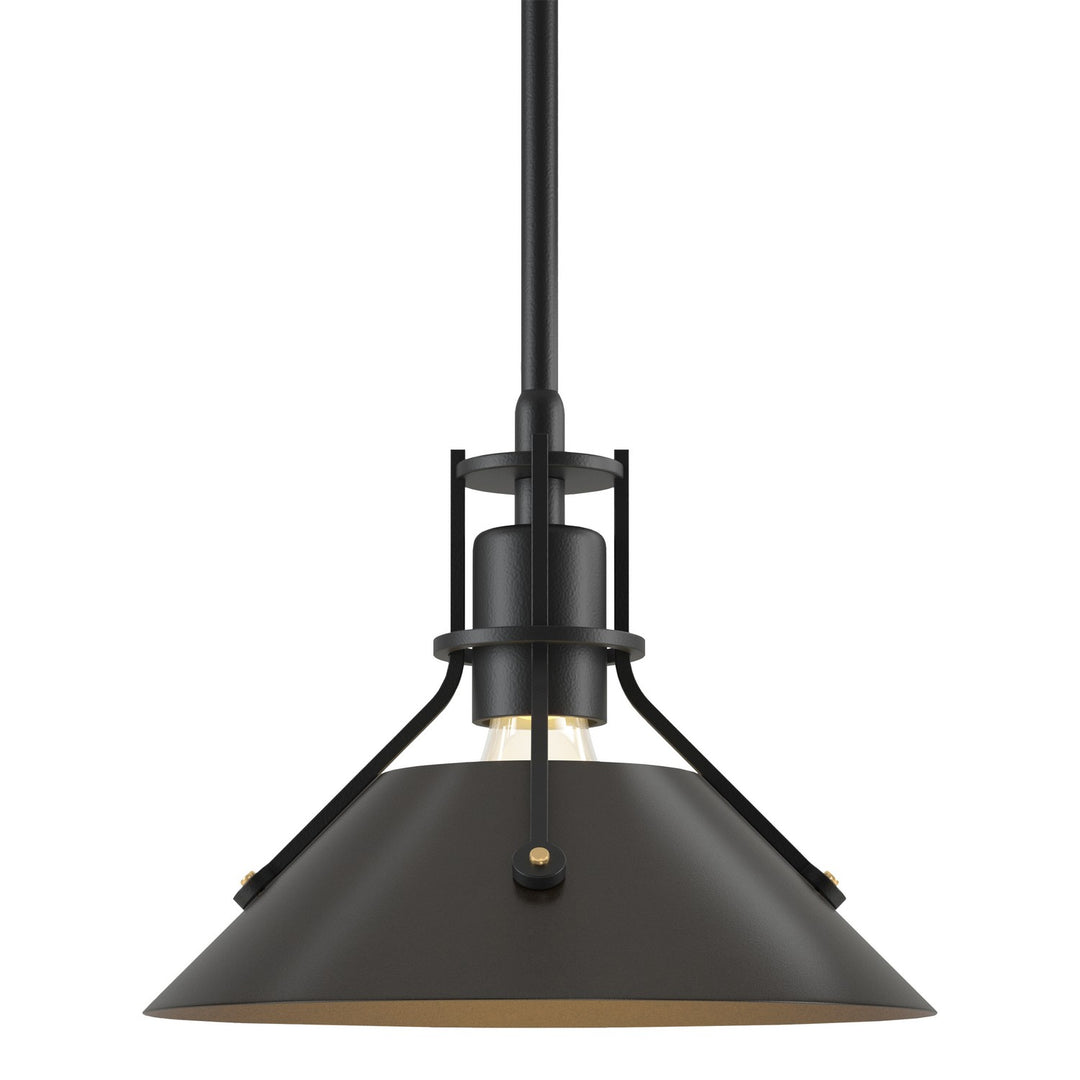 Henry One Light Mini Pendant in Black - available from The Lighting Shoppe, trusted by Canadian homeowners