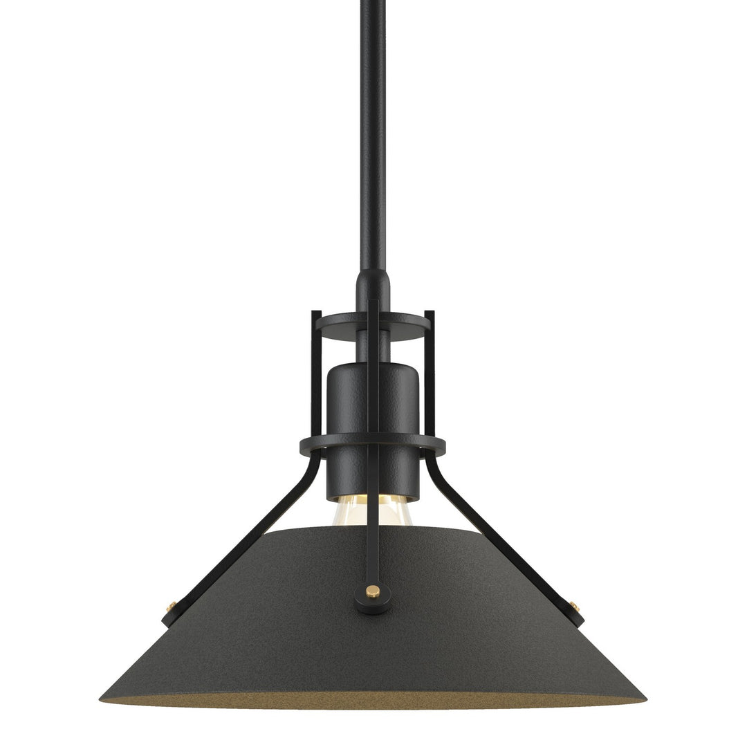 Henry One Light Mini Pendant in Black - available from The Lighting Shoppe, trusted by Canadian homeowners