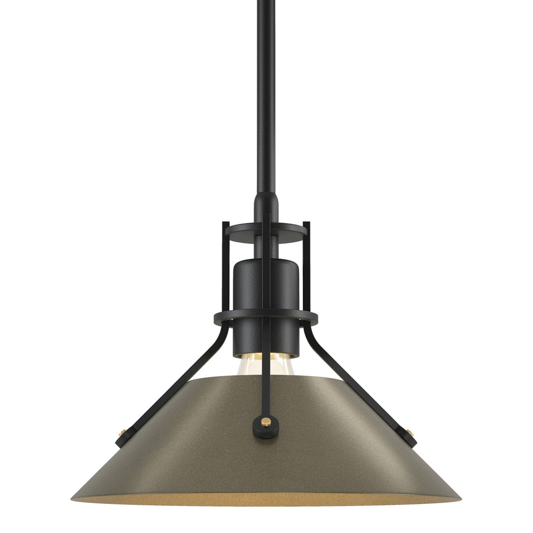 Henry One Light Mini Pendant in Black - available from The Lighting Shoppe, trusted by Canadian homeowners