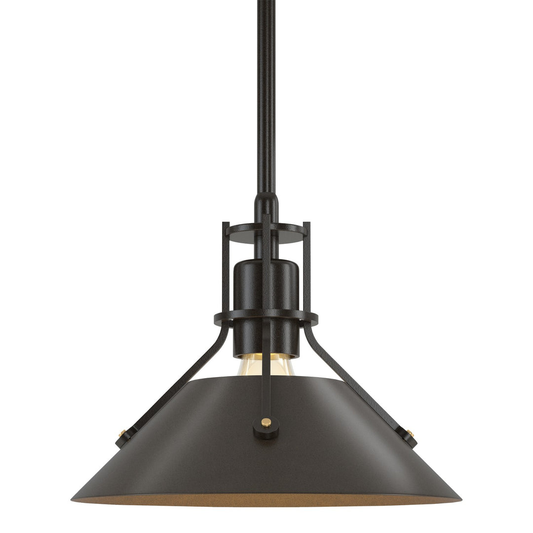 Henry One Light Mini Pendant in Oil Rubbed Bronze - available from The Lighting Shoppe, trusted by Canadian homeowners