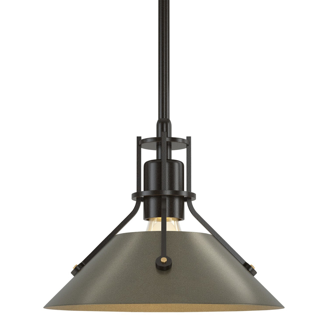 Henry One Light Mini Pendant in Oil Rubbed Bronze - available from The Lighting Shoppe, trusted by Canadian homeowners