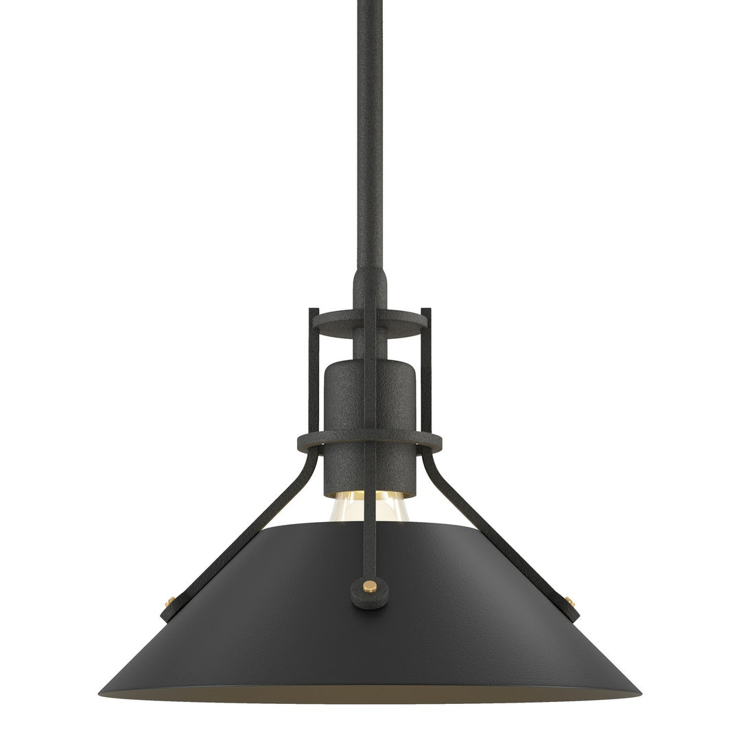 Henry One Light Mini Pendant in Natural Iron - available from The Lighting Shoppe, trusted by Canadian homeowners