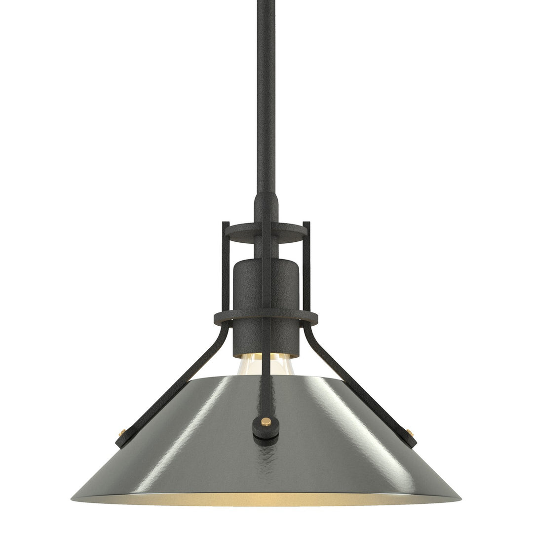 Henry One Light Mini Pendant in Natural Iron - available from The Lighting Shoppe, trusted by Canadian homeowners