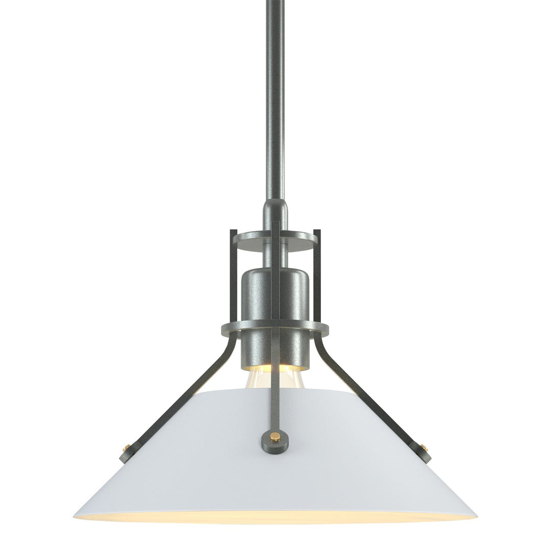 Henry One Light Pendant in Vintage Platinum - available from The Lighting Shoppe, trusted by Canadian homeowners