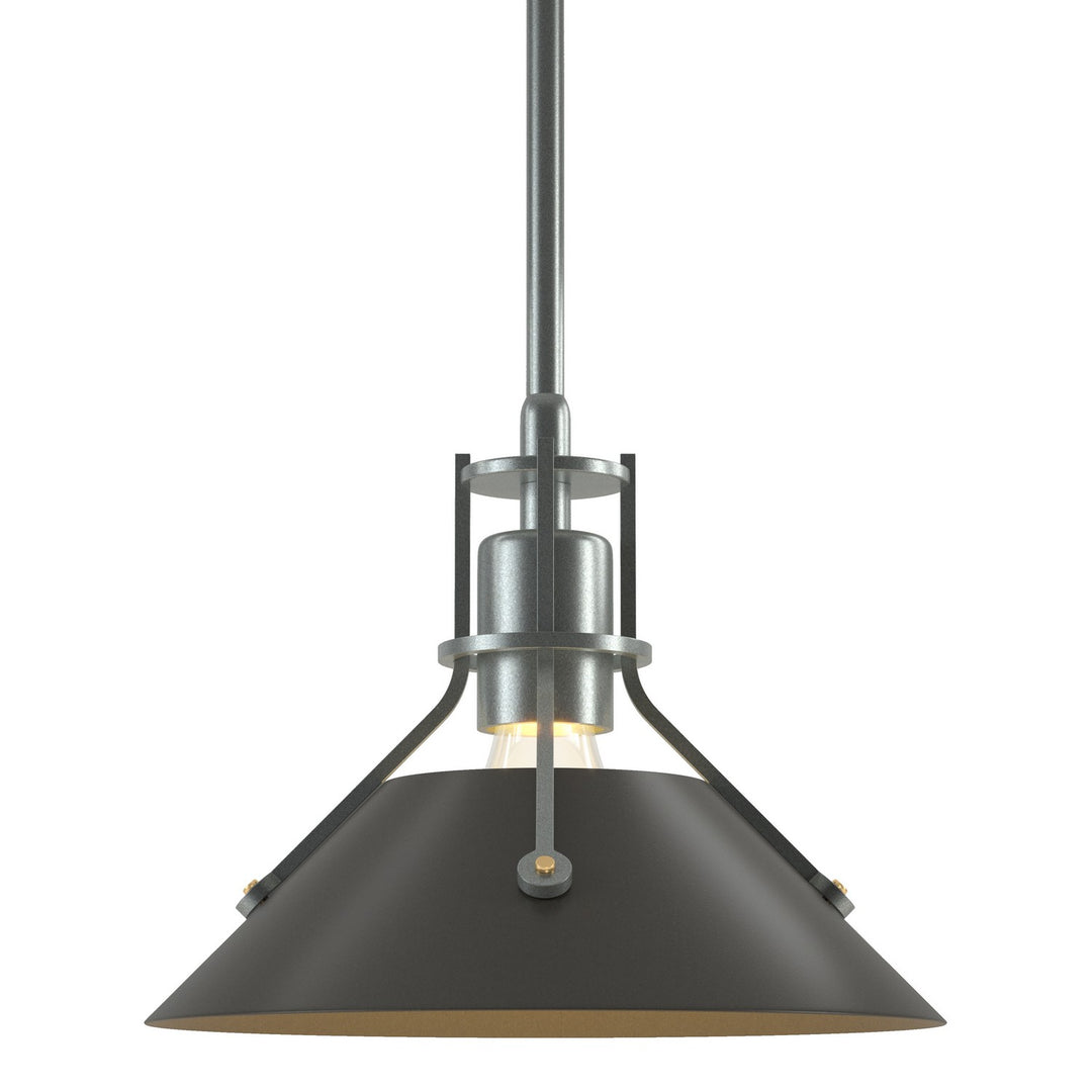 Henry One Light Mini Pendant in Vintage Platinum - available from The Lighting Shoppe, trusted by Canadian homeowners