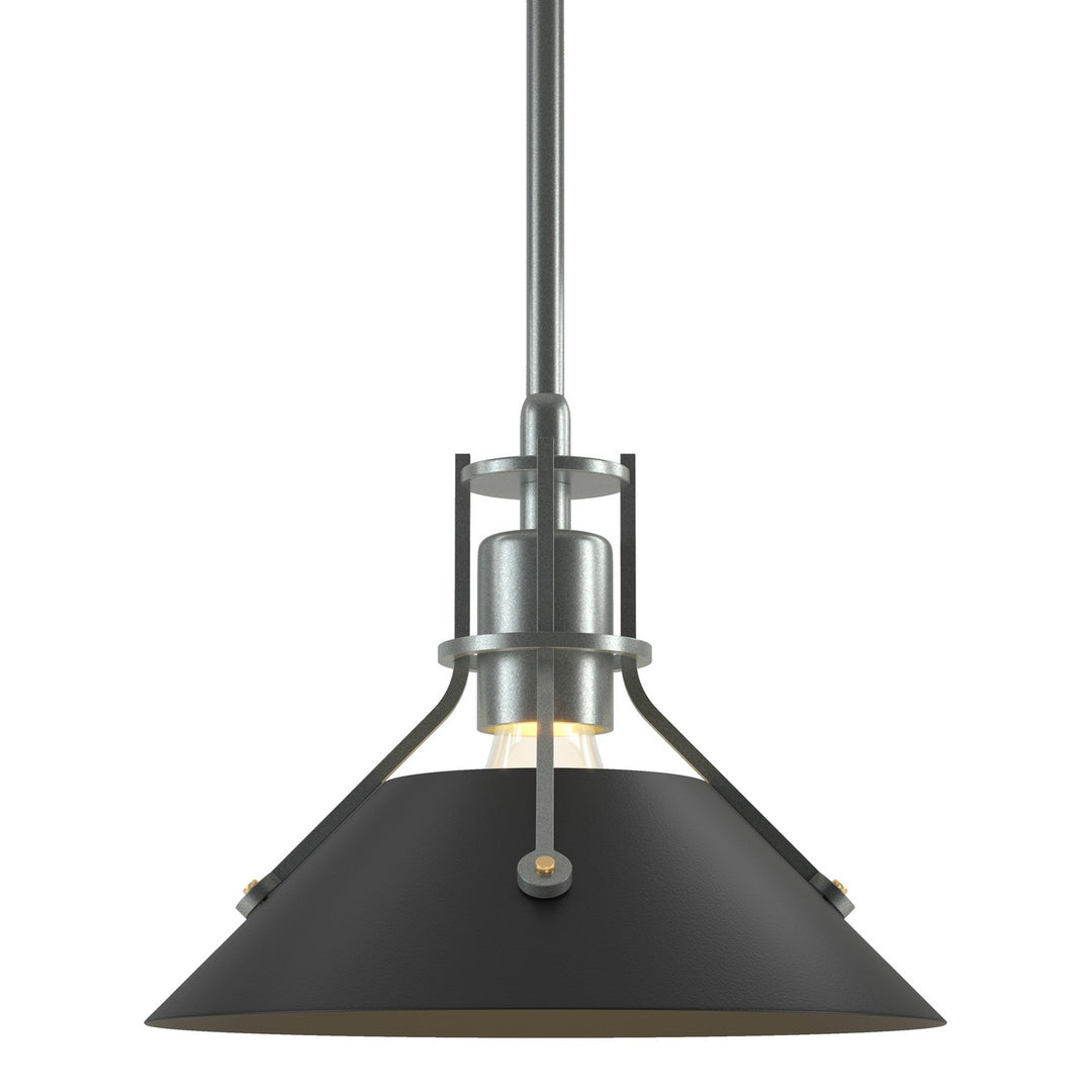 Henry One Light Mini Pendant in Vintage Platinum - available from The Lighting Shoppe, trusted by Canadian homeowners