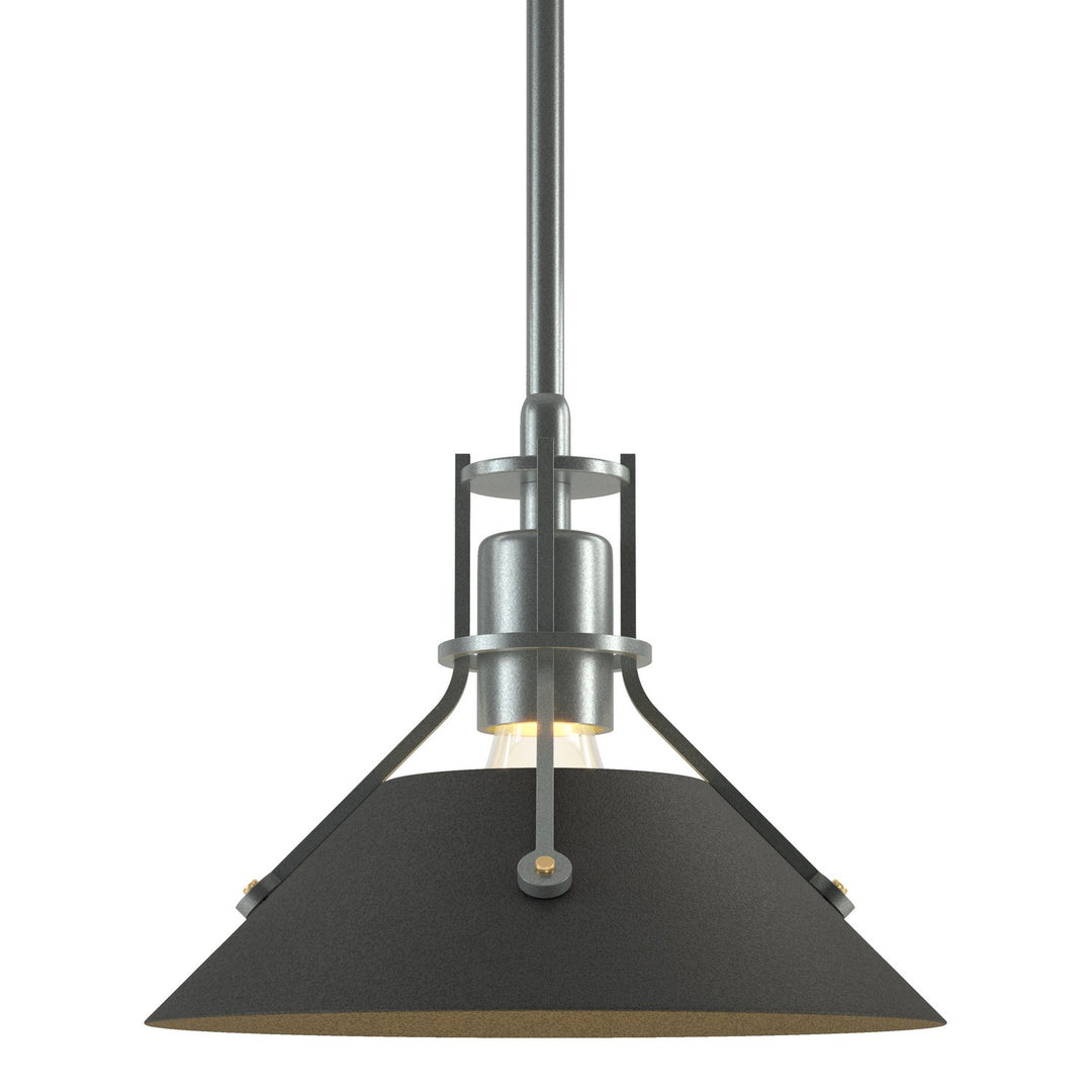 Henry One Light Mini Pendant in Vintage Platinum - available from The Lighting Shoppe, trusted by Canadian homeowners