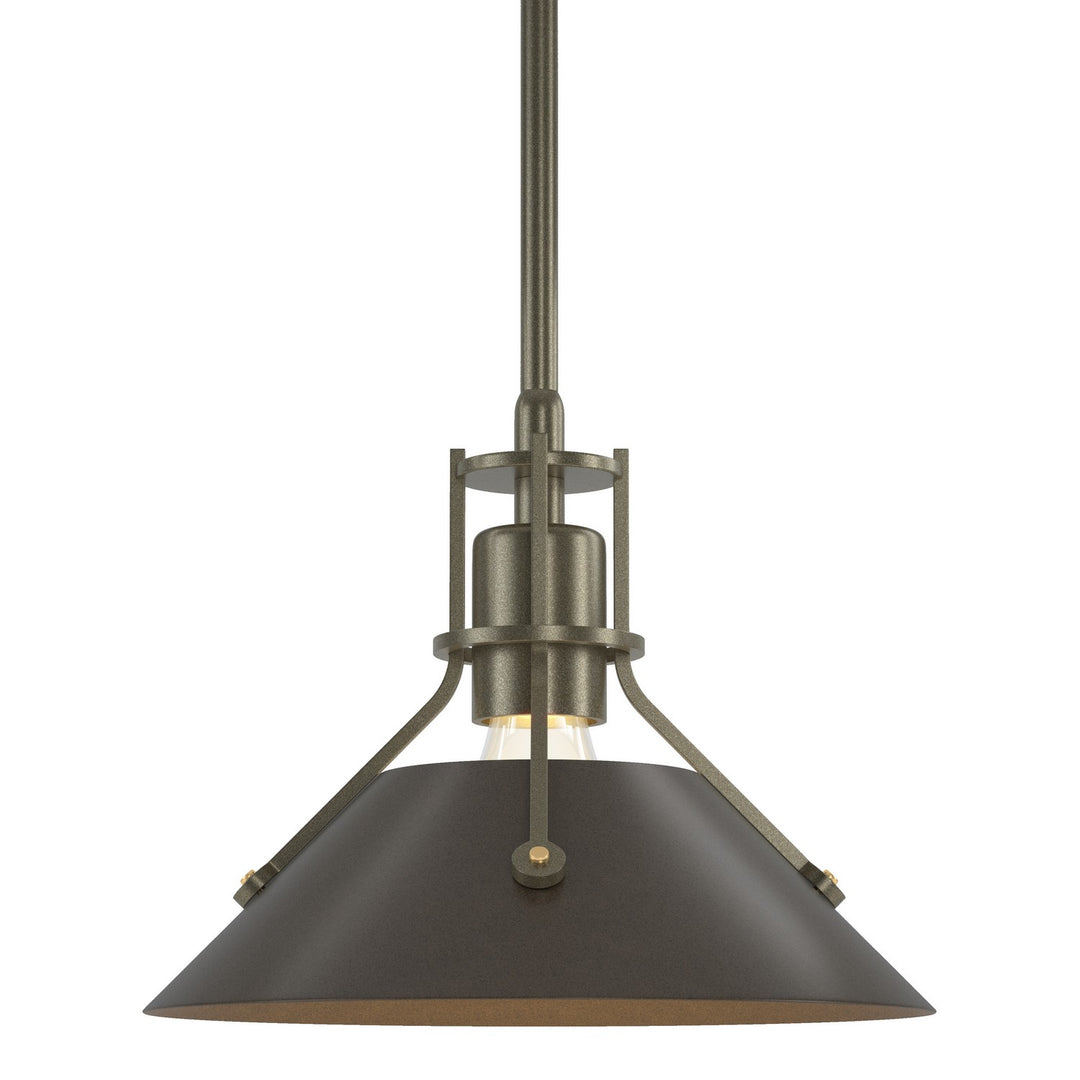 Henry One Light Mini Pendant in Soft Gold - available from The Lighting Shoppe, trusted by Canadian homeowners