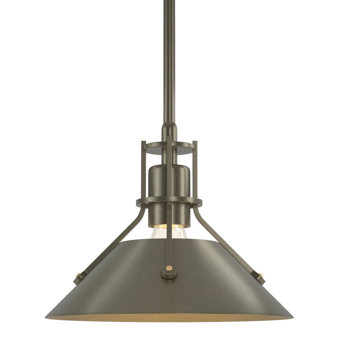 Henry One Light Mini Pendant in Soft Gold - available from The Lighting Shoppe, trusted by Canadian homeowners