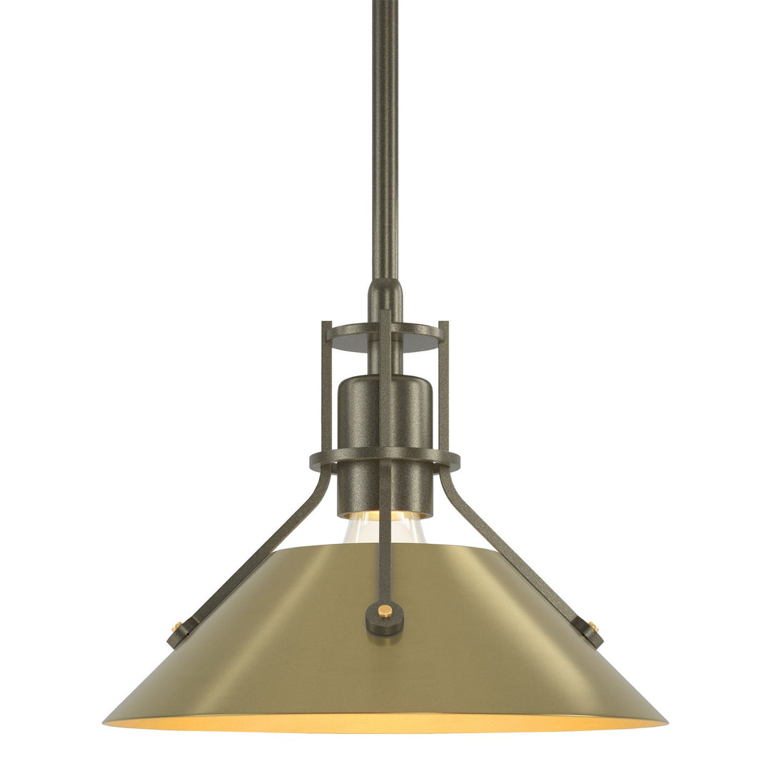Henry One Light Mini Pendant in Soft Gold - available from The Lighting Shoppe, trusted by Canadian homeowners