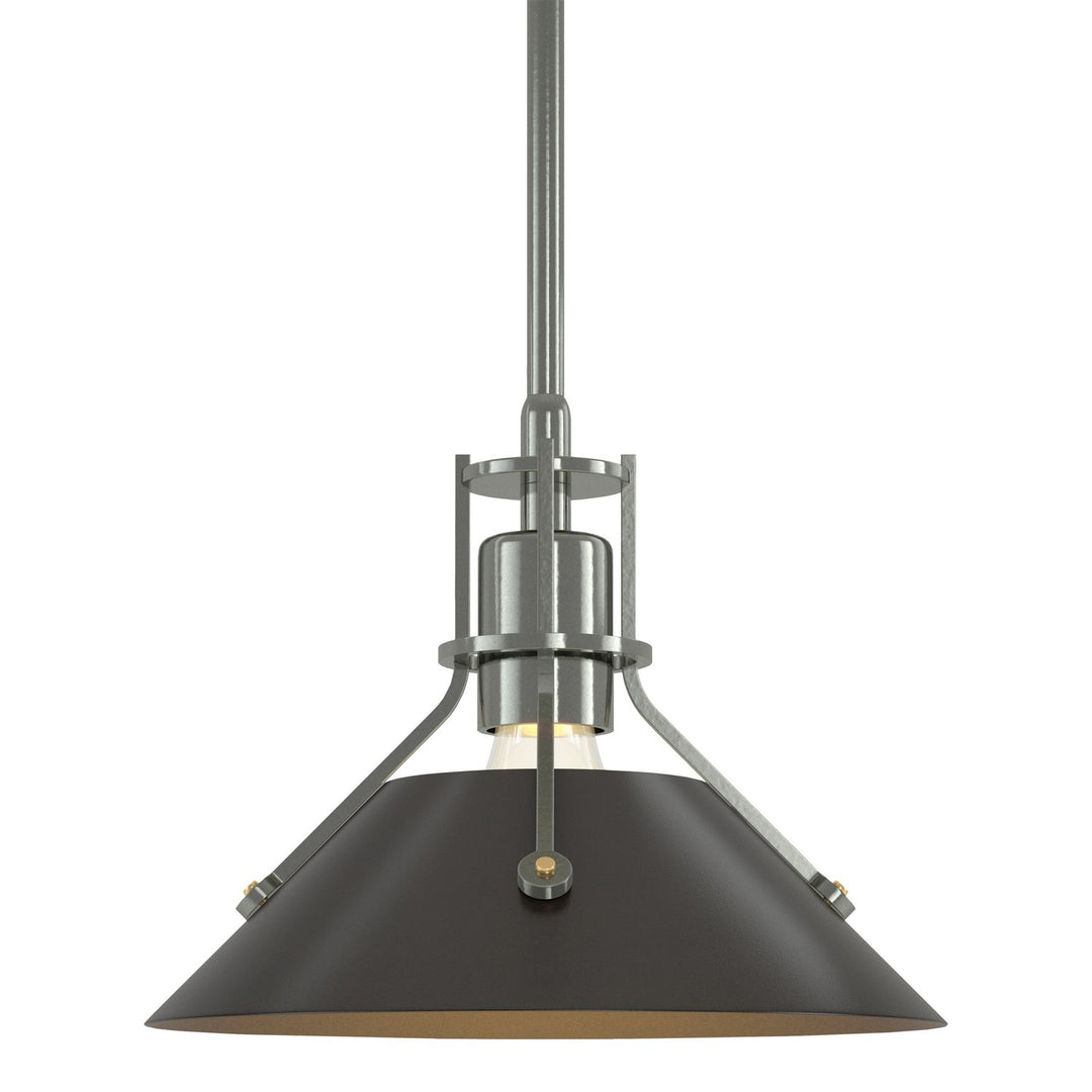 Henry One Light Mini Pendant in Sterling - available from The Lighting Shoppe, trusted by Canadian homeowners