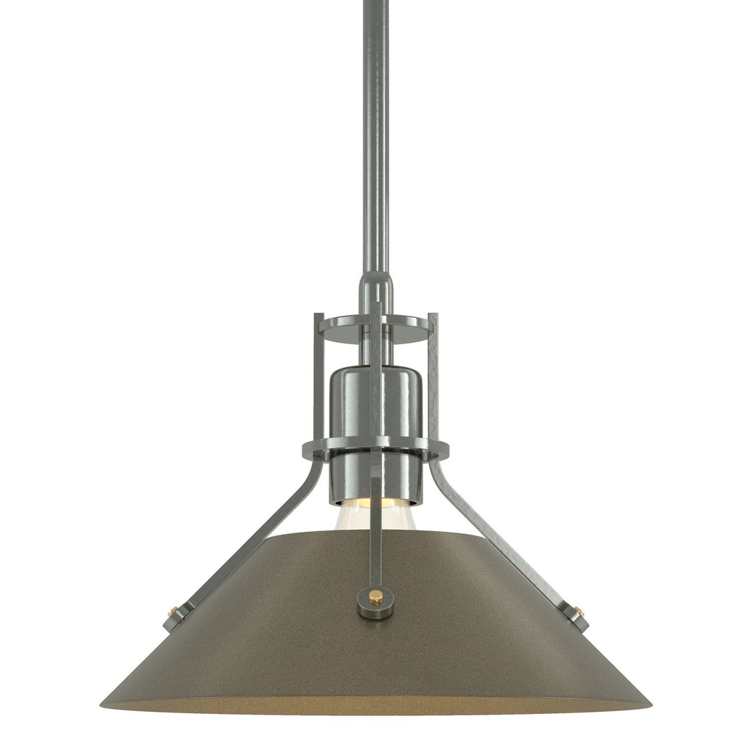 Henry One Light Mini Pendant in Sterling - available from The Lighting Shoppe, trusted by Canadian homeowners
