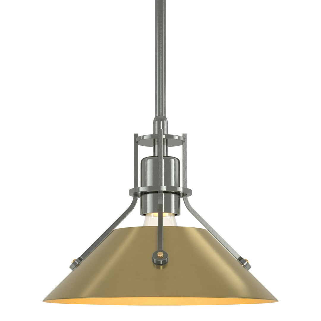Henry One Light Mini Pendant in Sterling - available from The Lighting Shoppe, trusted by Canadian homeowners