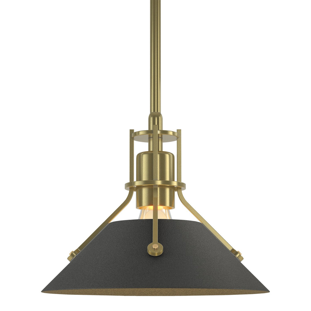 Henry One Light Mini Pendant in Modern Brass - available from The Lighting Shoppe, trusted by Canadian homeowners