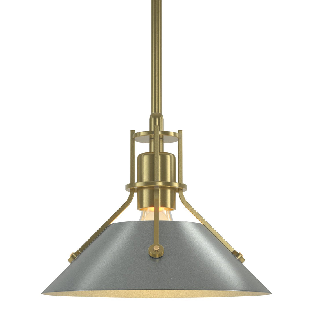 Henry One Light Mini Pendant in Modern Brass - available from The Lighting Shoppe, trusted by Canadian homeowners