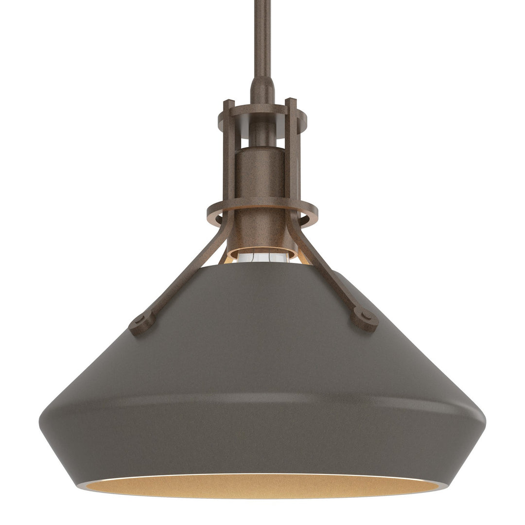 Henry One Light Mini Pendant in Bronze - available from The Lighting Shoppe, trusted by Canadian homeowners
