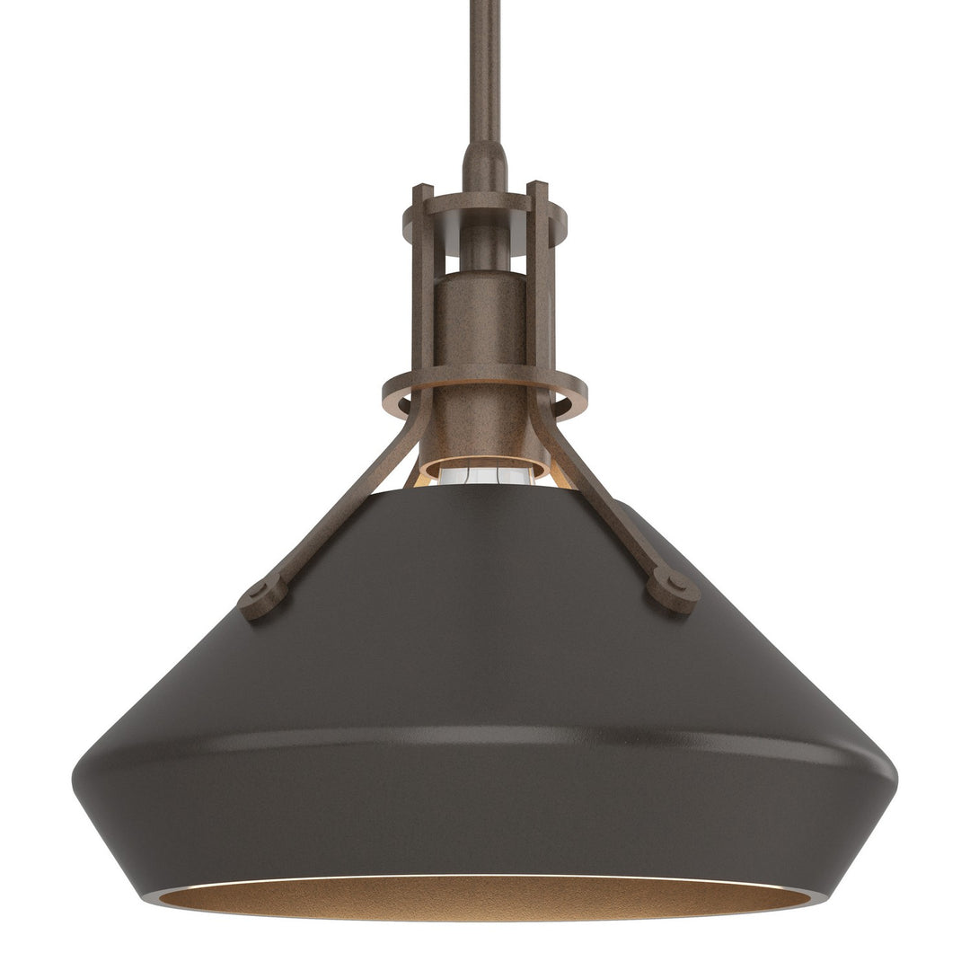Henry One Light Mini Pendant in Bronze - available from The Lighting Shoppe, trusted by Canadian homeowners