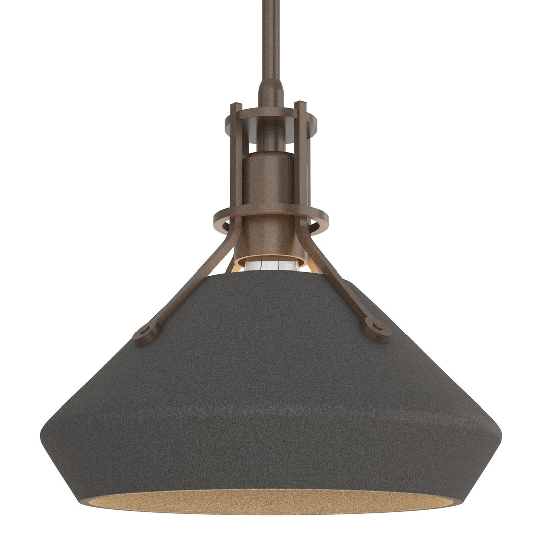 Henry One Light Mini Pendant in Bronze - available from The Lighting Shoppe, trusted by Canadian homeowners