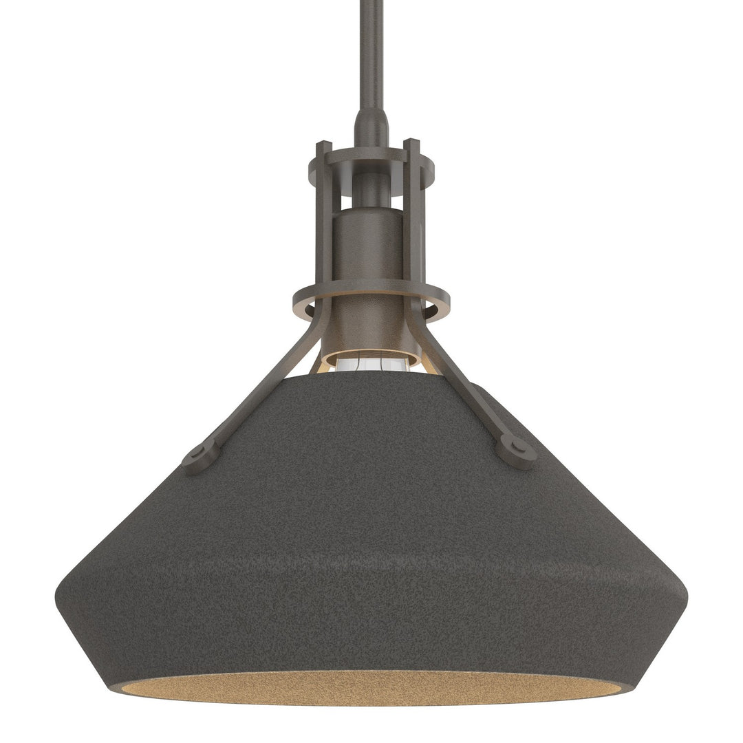 Henry One Light Mini Pendant in Dark Smoke - available from The Lighting Shoppe, trusted by Canadian homeowners