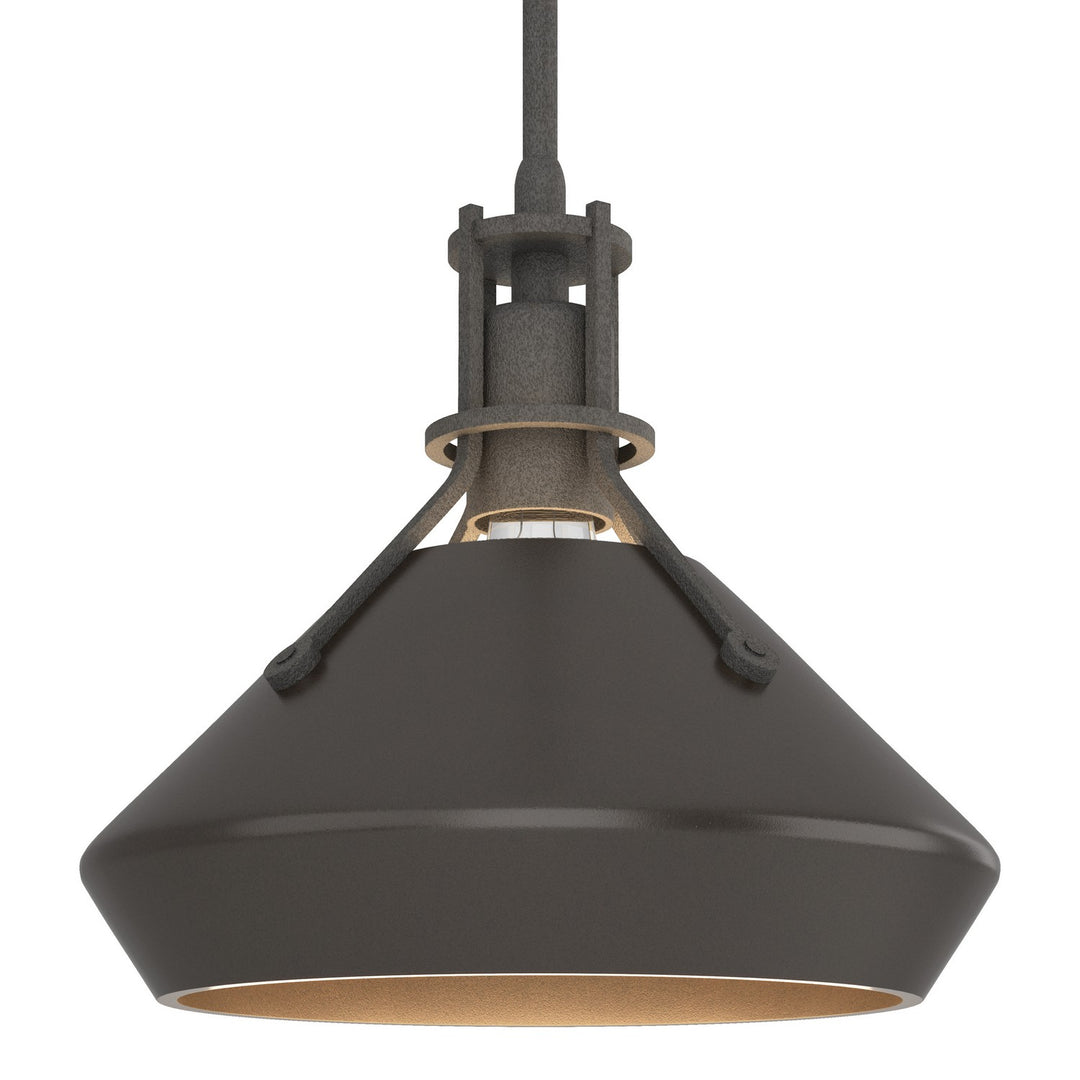Henry One Light Mini Pendant in Natural Iron - available from The Lighting Shoppe, trusted by Canadian homeowners