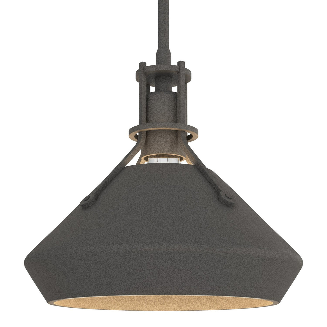 Henry One Light Mini Pendant in Natural Iron - available from The Lighting Shoppe, trusted by Canadian homeowners