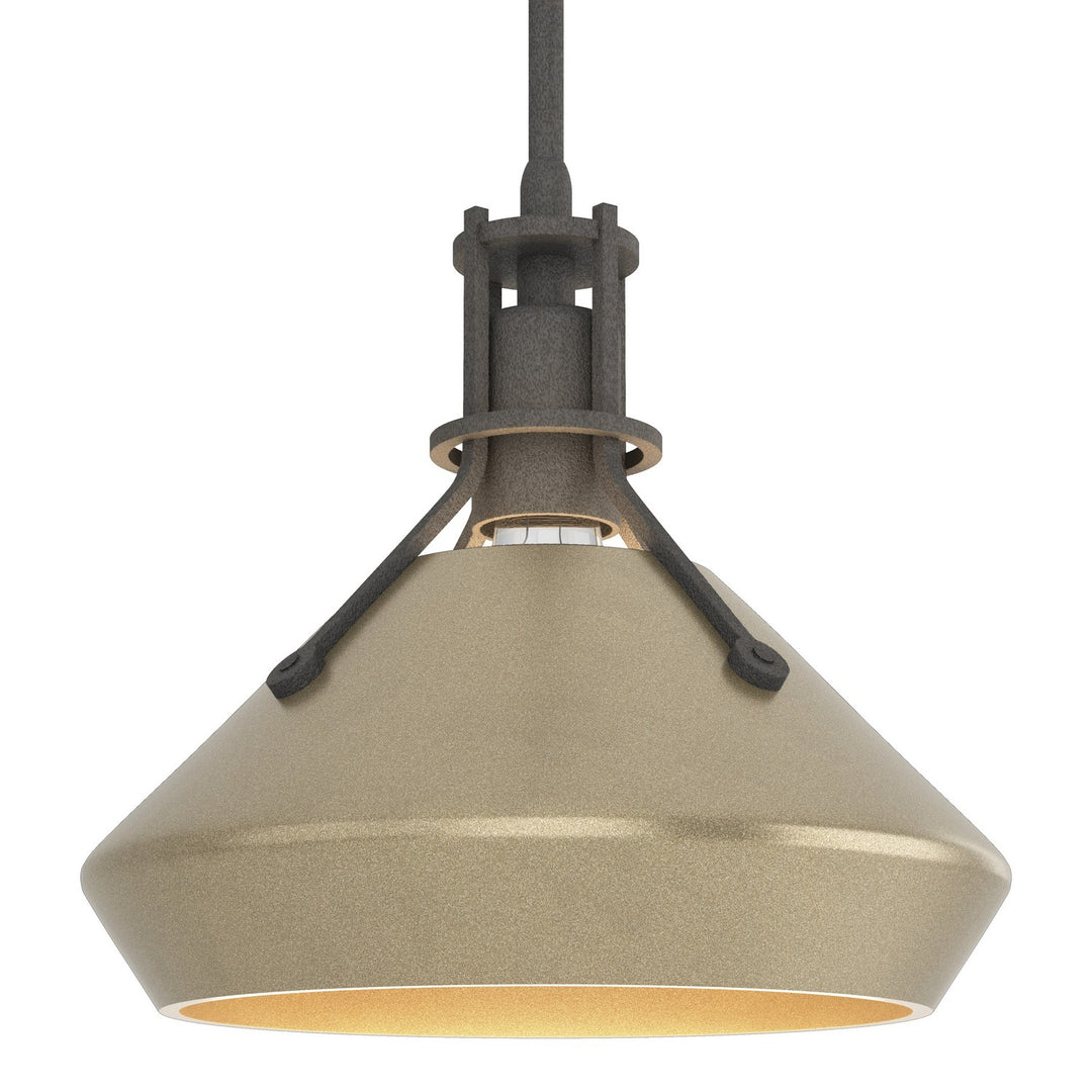 Henry One Light Mini Pendant in Natural Iron - available from The Lighting Shoppe, trusted by Canadian homeowners