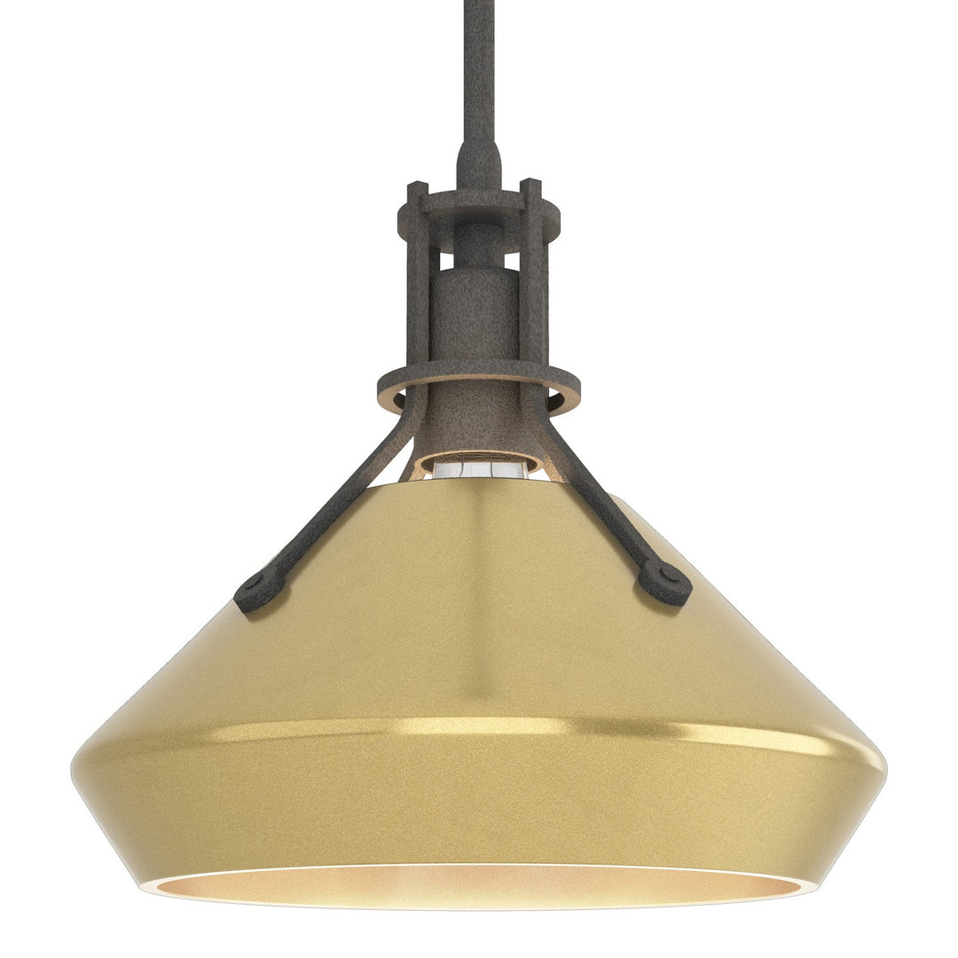 Henry One Light Mini Pendant in Natural Iron - available from The Lighting Shoppe, trusted by Canadian homeowners
