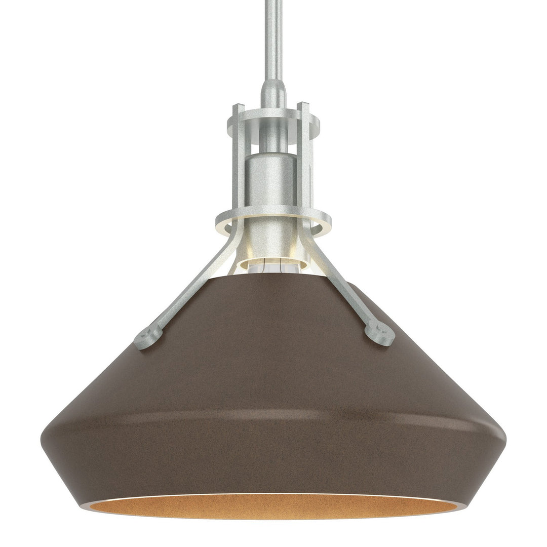 Henry One Light Mini Pendant in Vintage Platinum - available from The Lighting Shoppe, trusted by Canadian homeowners
