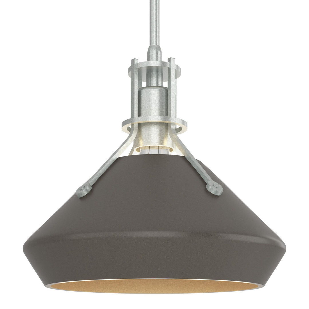 Henry One Light Mini Pendant in Vintage Platinum - available from The Lighting Shoppe, trusted by Canadian homeowners