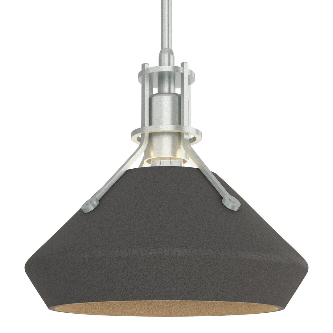 Henry One Light Mini Pendant in Vintage Platinum - available from The Lighting Shoppe, trusted by Canadian homeowners