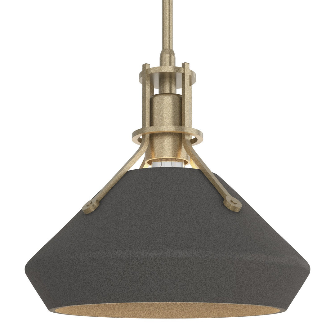 Henry One Light Mini Pendant in Soft Gold - available from The Lighting Shoppe, trusted by Canadian homeowners