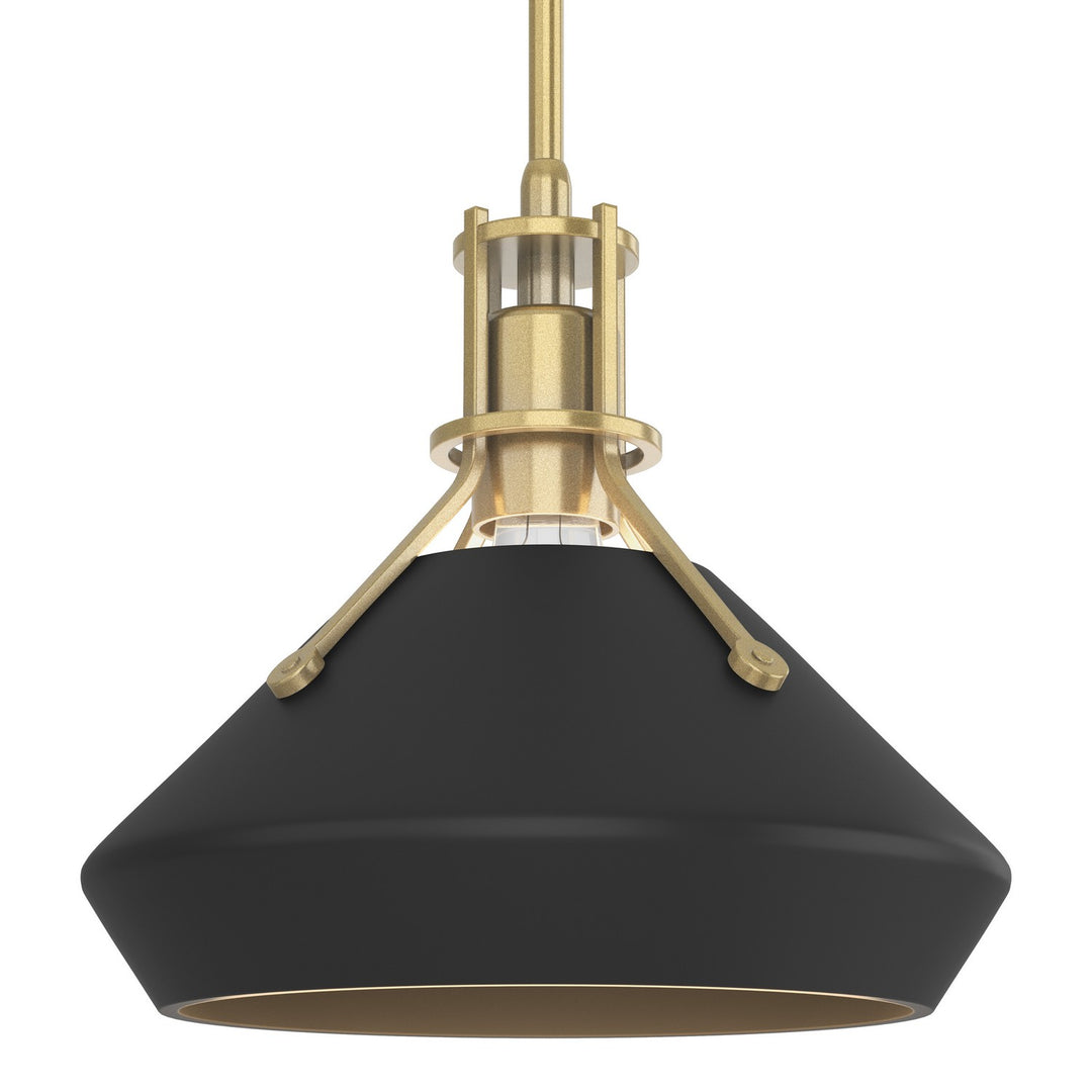 Henry One Light Mini Pendant in Modern Brass - available from The Lighting Shoppe, trusted by Canadian homeowners