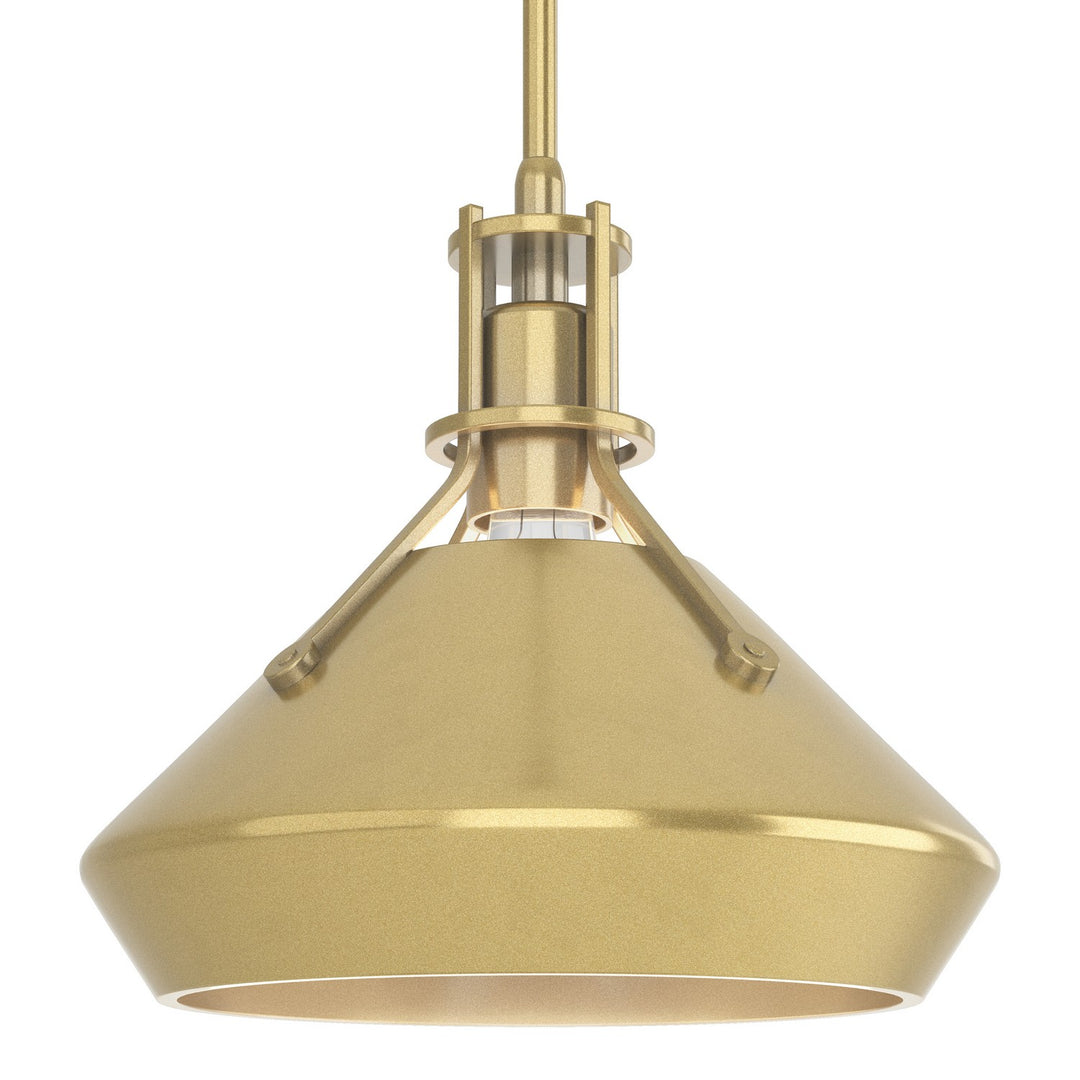 Henry One Light Mini Pendant in Modern Brass - available from The Lighting Shoppe, trusted by Canadian homeowners