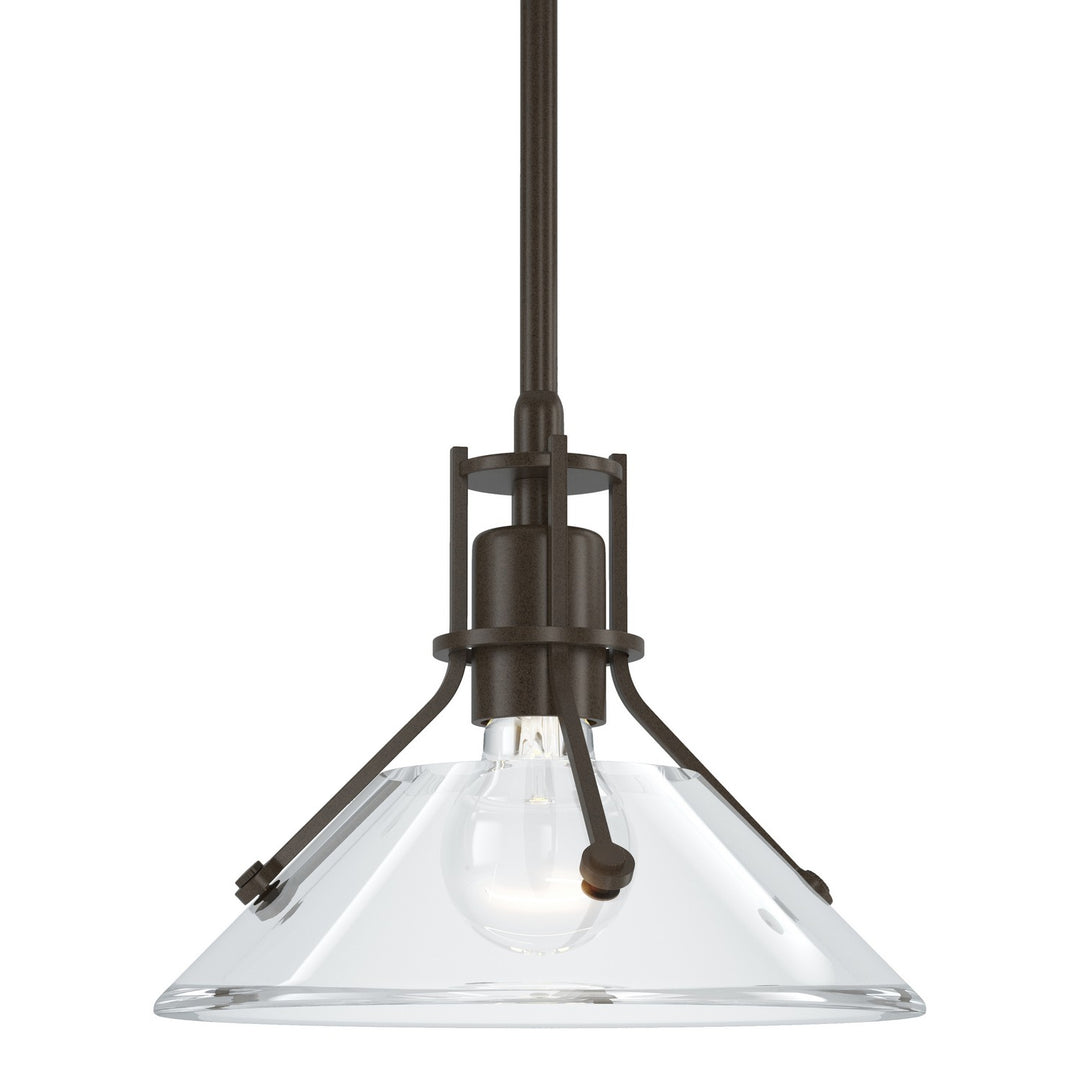 Henry One Light Mini Pendant in Bronze - available from The Lighting Shoppe, trusted by Canadian homeowners